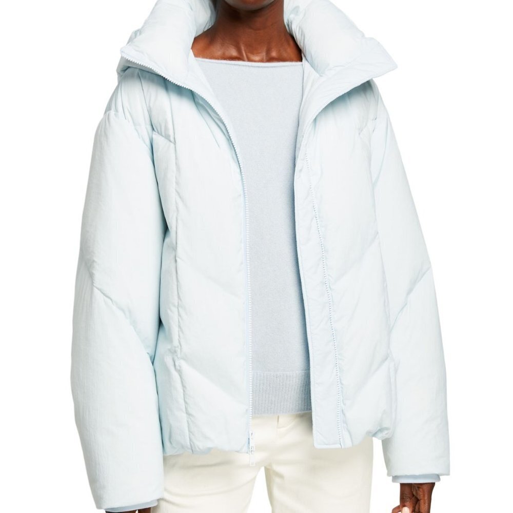 Vince Hooded Zip Front Down Puffer Jacket size S - Picture 14 of 15